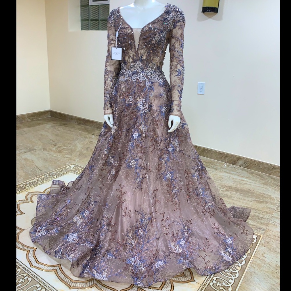 CatWalk Couture - Heavy beaded gown